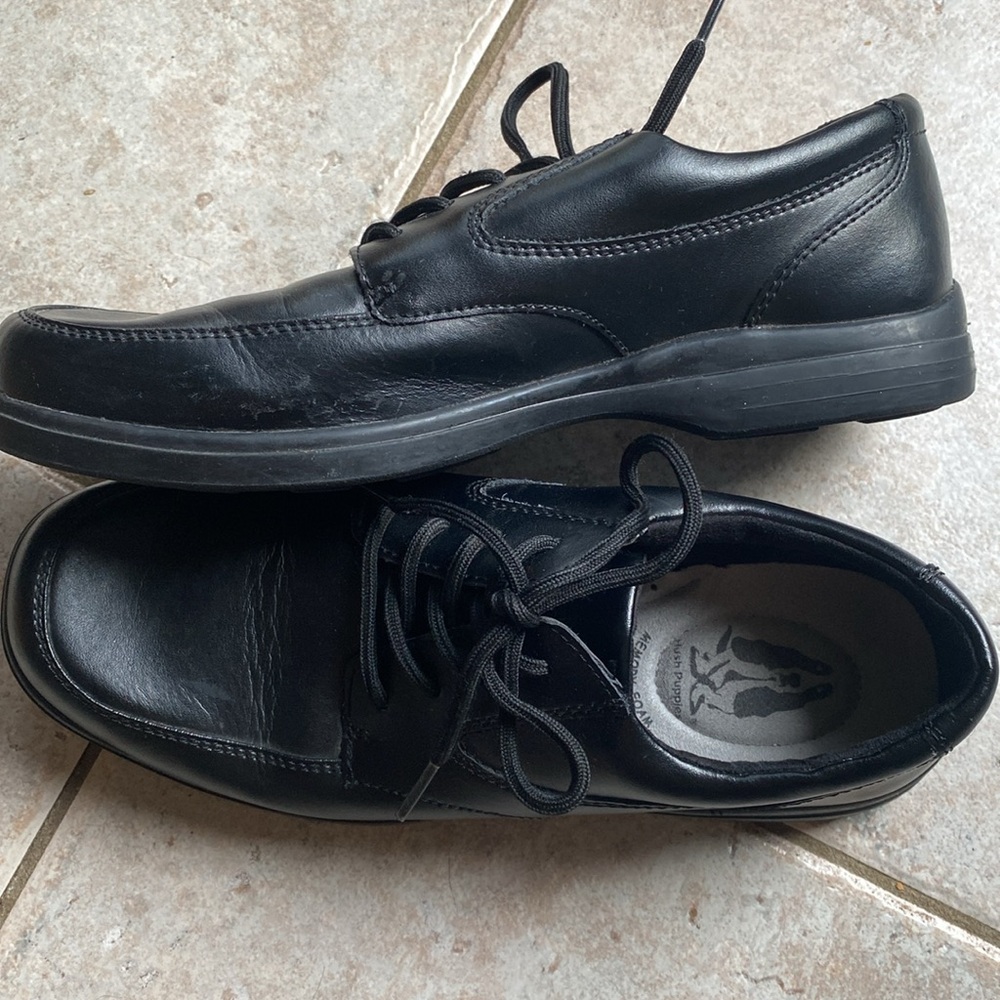 Boy’s size 5.5 Hush Puppies Dress shoes - Picture 11 of 16